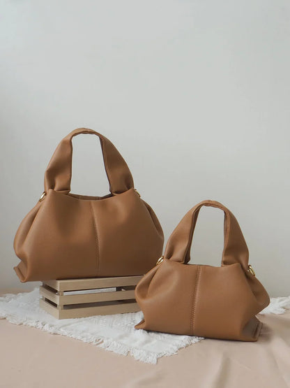 Ledertasche Damen Minimalistisch Chic Elegante