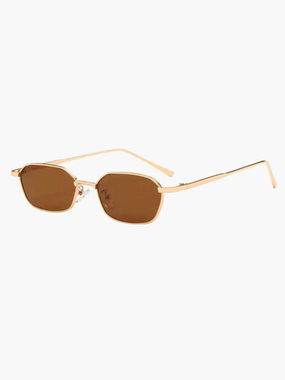 Trendige Sonnenbrille mit Spiegelglas