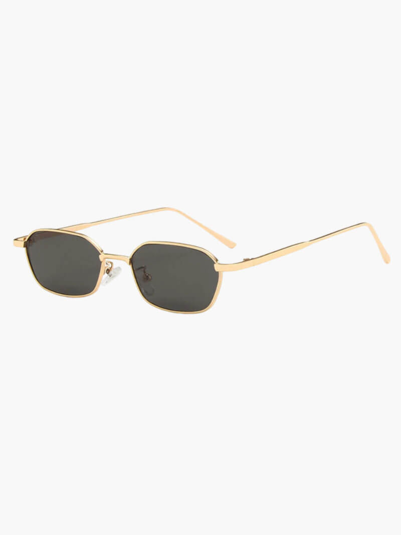 Trendige Sonnenbrille mit Spiegelglas - BerlinGlamour