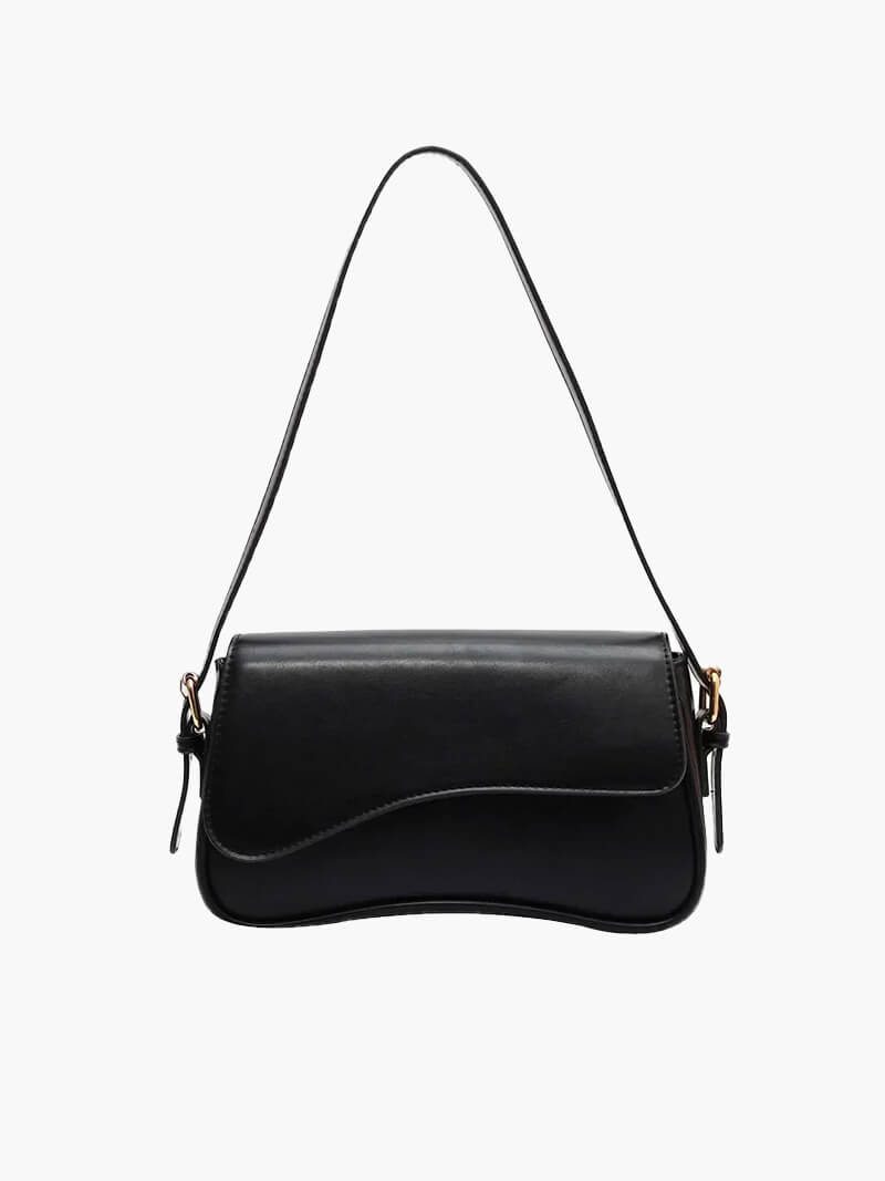 Leder Schultertasche Satteltasche Damen