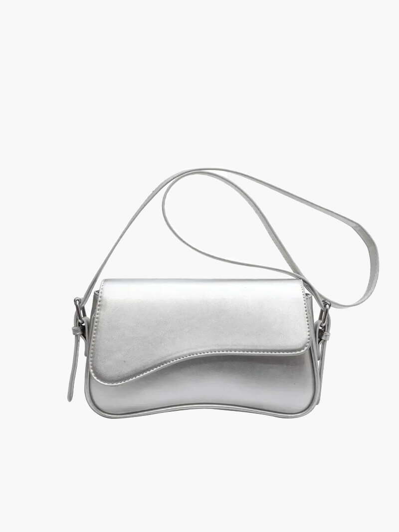 Leder Schultertasche Satteltasche Damen