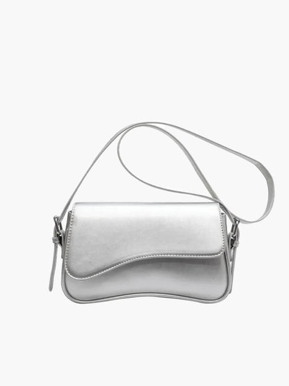 Leder Schultertasche Satteltasche Damen