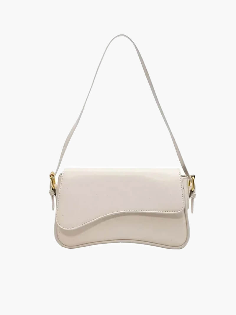 Leder Schultertasche Satteltasche Damen
