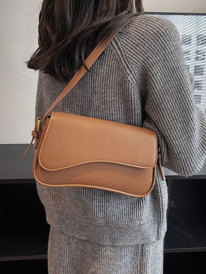 Leder Schultertasche Satteltasche Damen