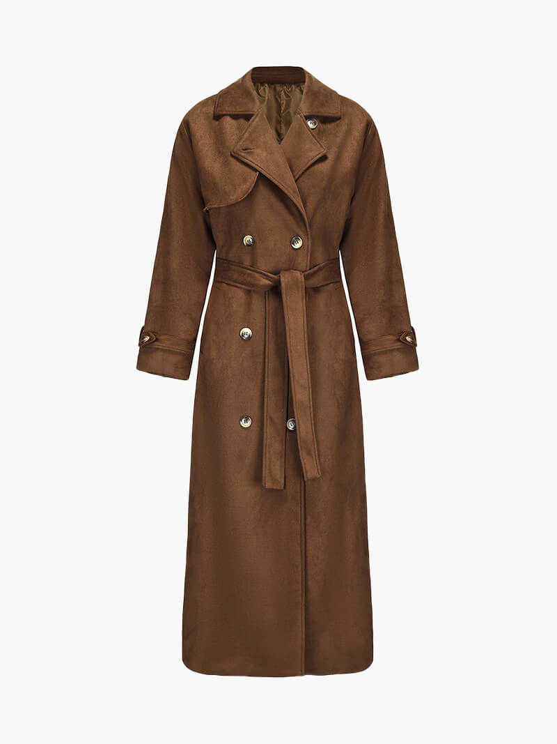 Mantel Damen Trenchcoat Wasserabweisend Modern - BerlinGlamour
