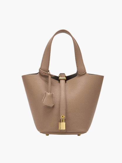 Stilvolle Kunstleder Bucket Bag Damen Tasche - BerlinGlamour