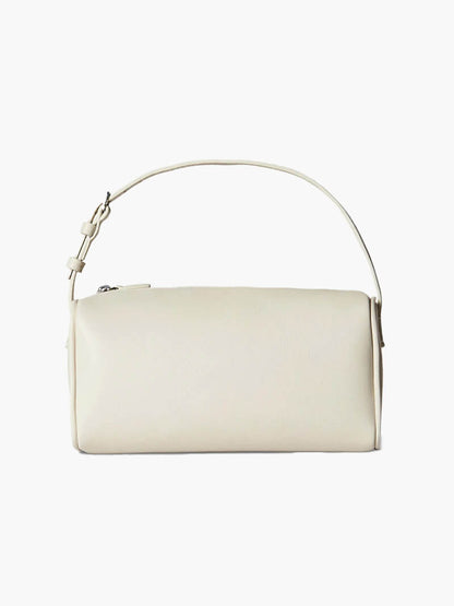 Elegante Damen-Tasche aus Kunstleder Schwarz Minimalistisch