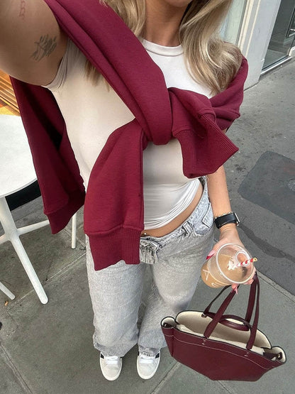 Damen-Tasche Modern Praktisch Groß