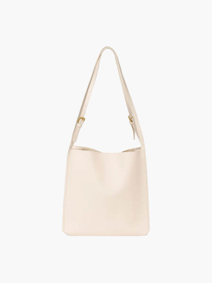 Elegante Schultertasche Kunstleder Slim - BerlinGlamour