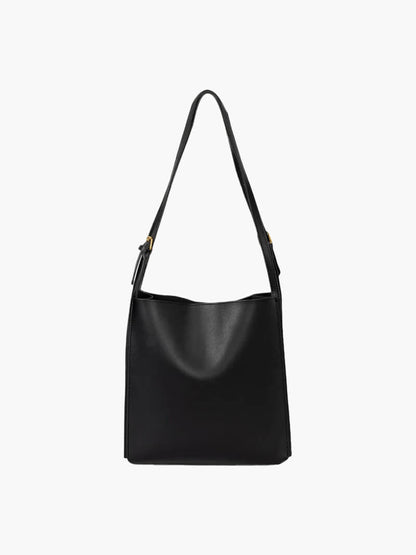 Elegante Schultertasche Kunstleder Slim