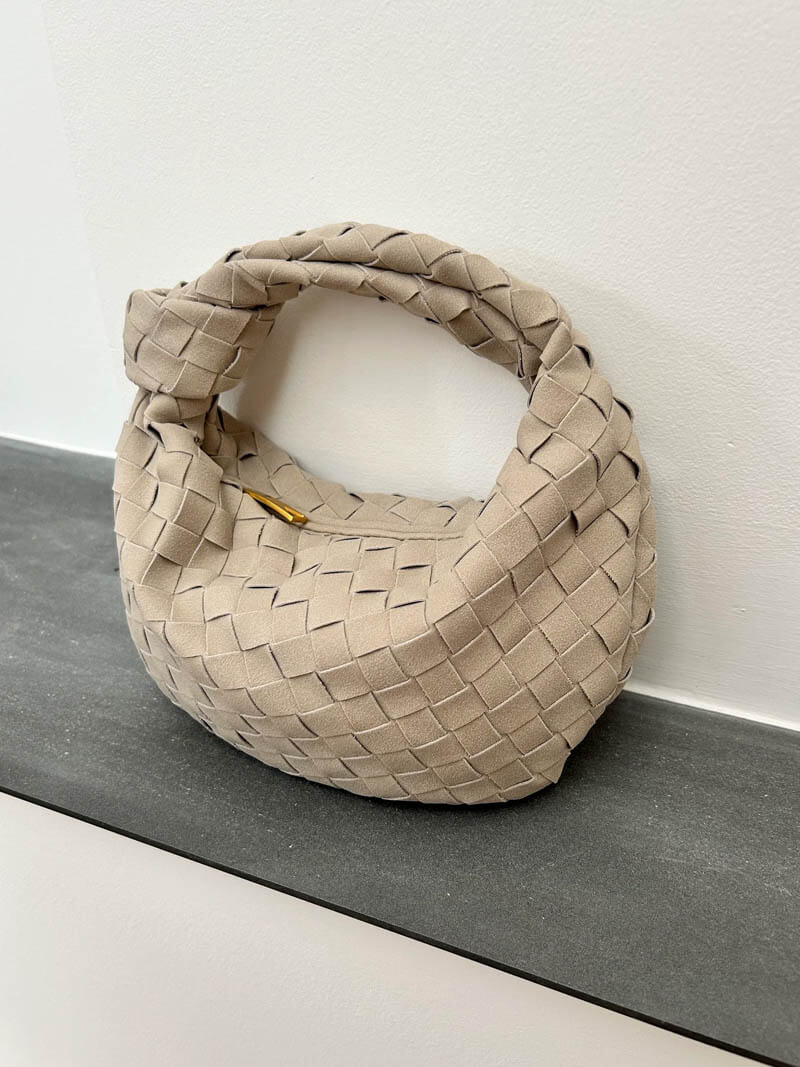 Geflochtene Wildleder Mini Tasche Frauen