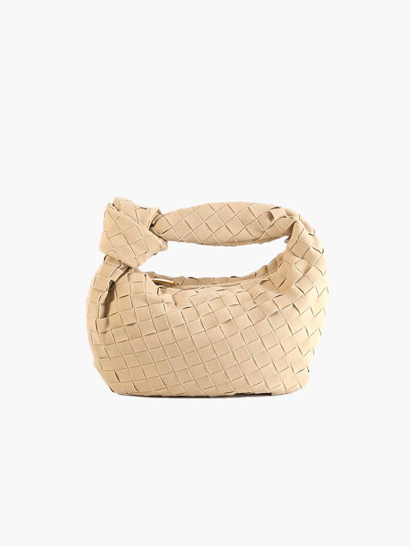 Geflochtene Wildleder Mini Tasche Frauen