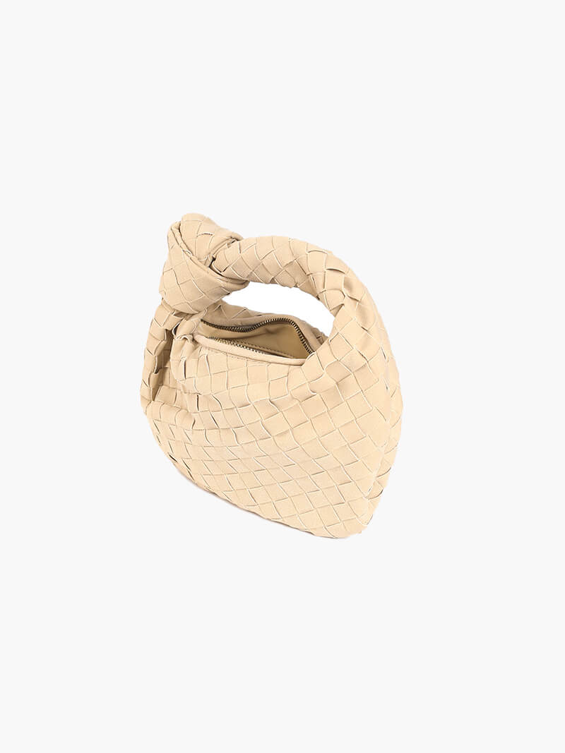 Geflochtene Wildleder Mini Tasche Frauen
