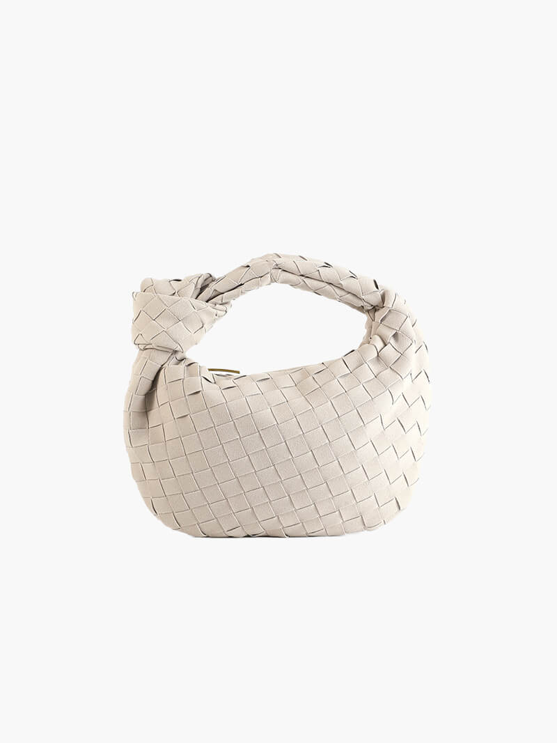 Geflochtene Wildleder Mini Tasche Frauen