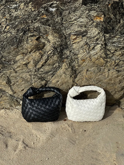 Geflochtene Mini Handtasche Boho Stil