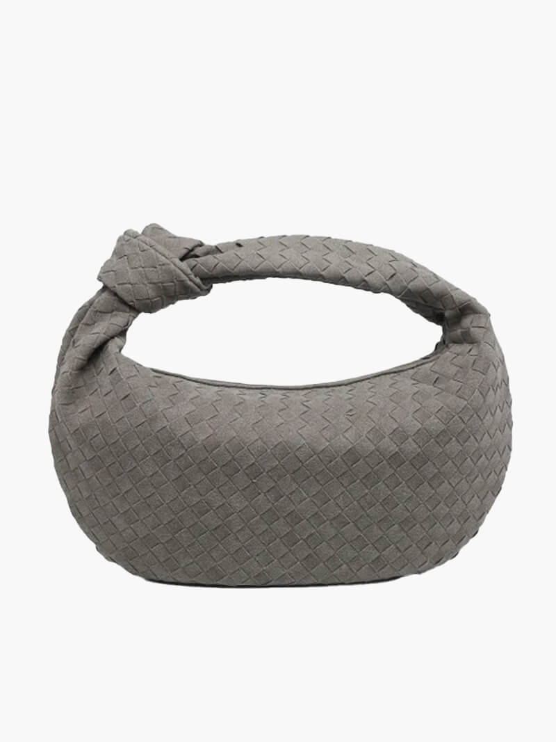 Geflochtene Hobo-Tasche mit Knoten-Design Elegant