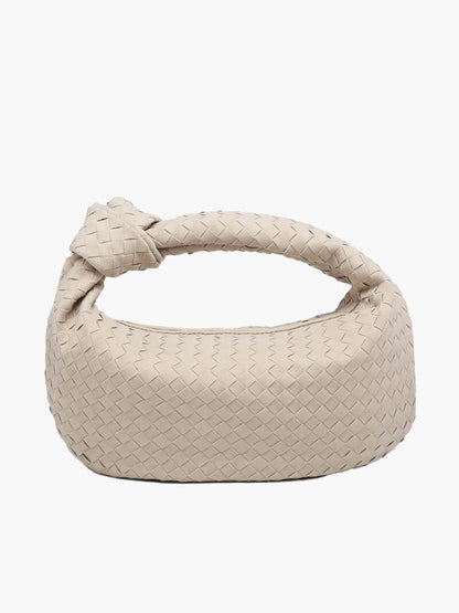 Geflochtene Hobo-Tasche mit Knoten-Design Elegant - BerlinGlamour