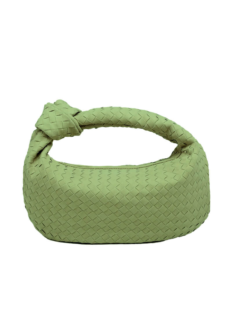 Geflochtene Hobo-Tasche mit Knoten-Design Elegant