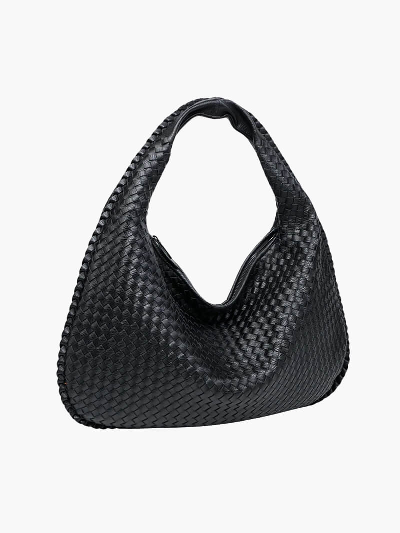 Große geflochtene Hobo Handtasche Frauen - BerlinGlamour