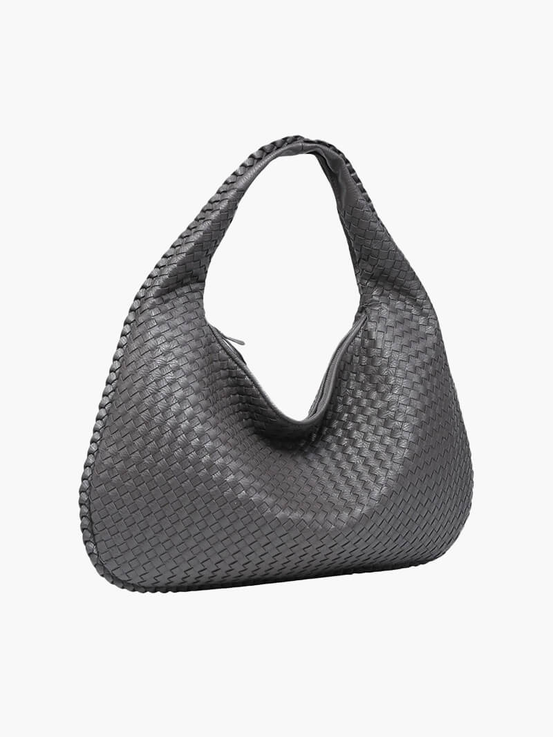 Große geflochtene Hobo Handtasche Frauen