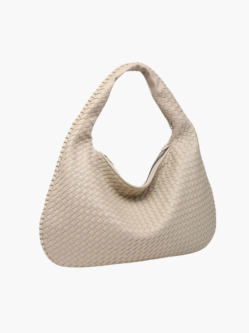Große geflochtene Hobo Handtasche Frauen
