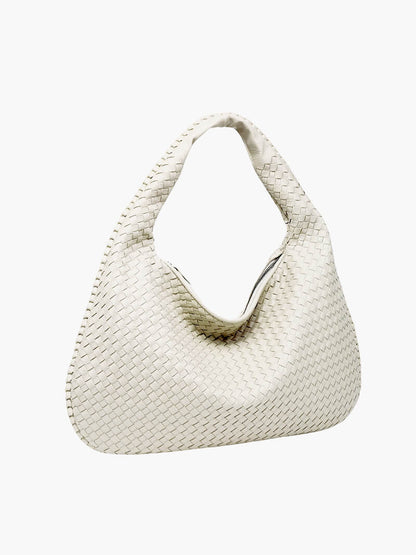 Große geflochtene Hobo Handtasche Frauen