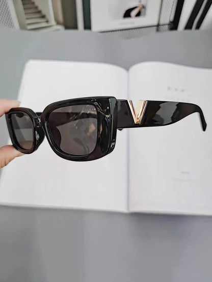 Sonnebrille mit Frieden Motiv Trendy