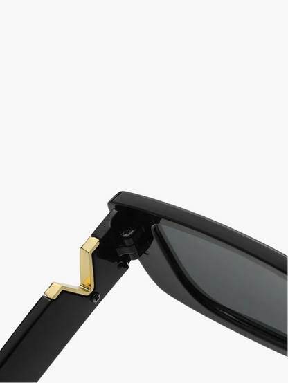 Sonnebrille mit Frieden Motiv Trendy