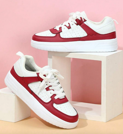 Bunte Damen Schnürschuhe Farbenfroh Glamour - BerlinGlamour