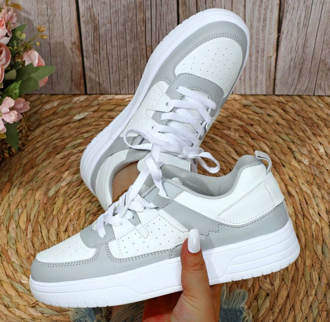 Bunte Damen Schnürschuhe Farbenfroh Glamour