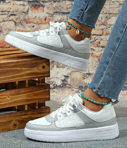 Bunte Damen Schnürschuhe Farbenfroh Glamour