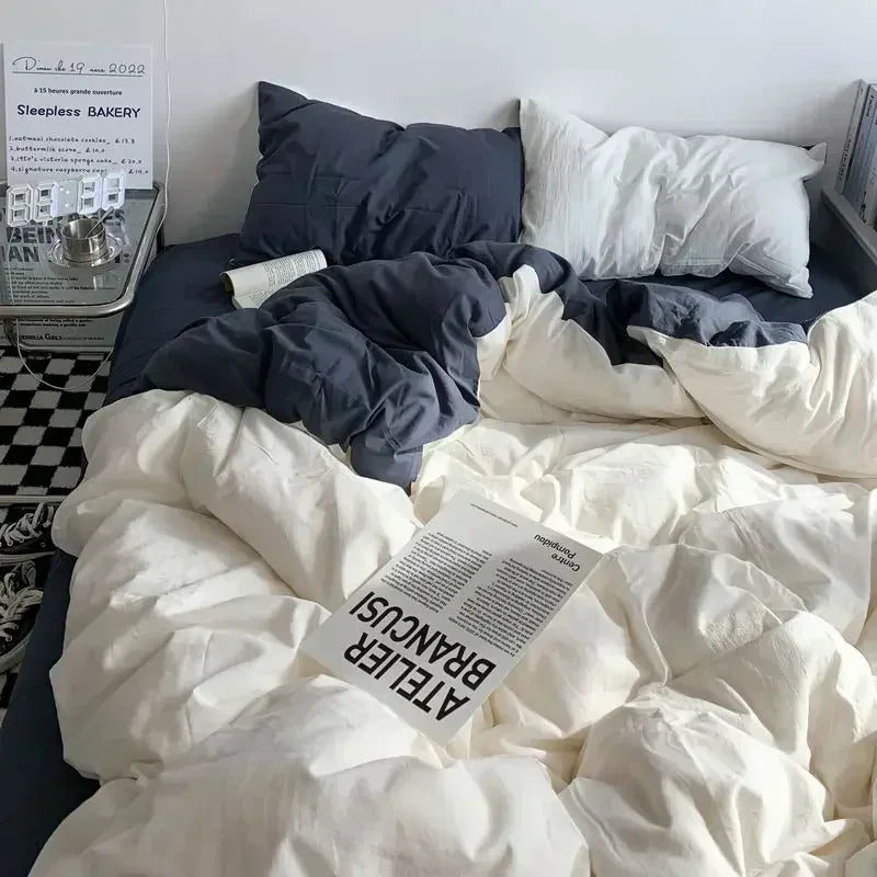 DuoDream Bettdecke - Stylische Wendebettwäsche Komfortabel Modern - BerlinGlamour