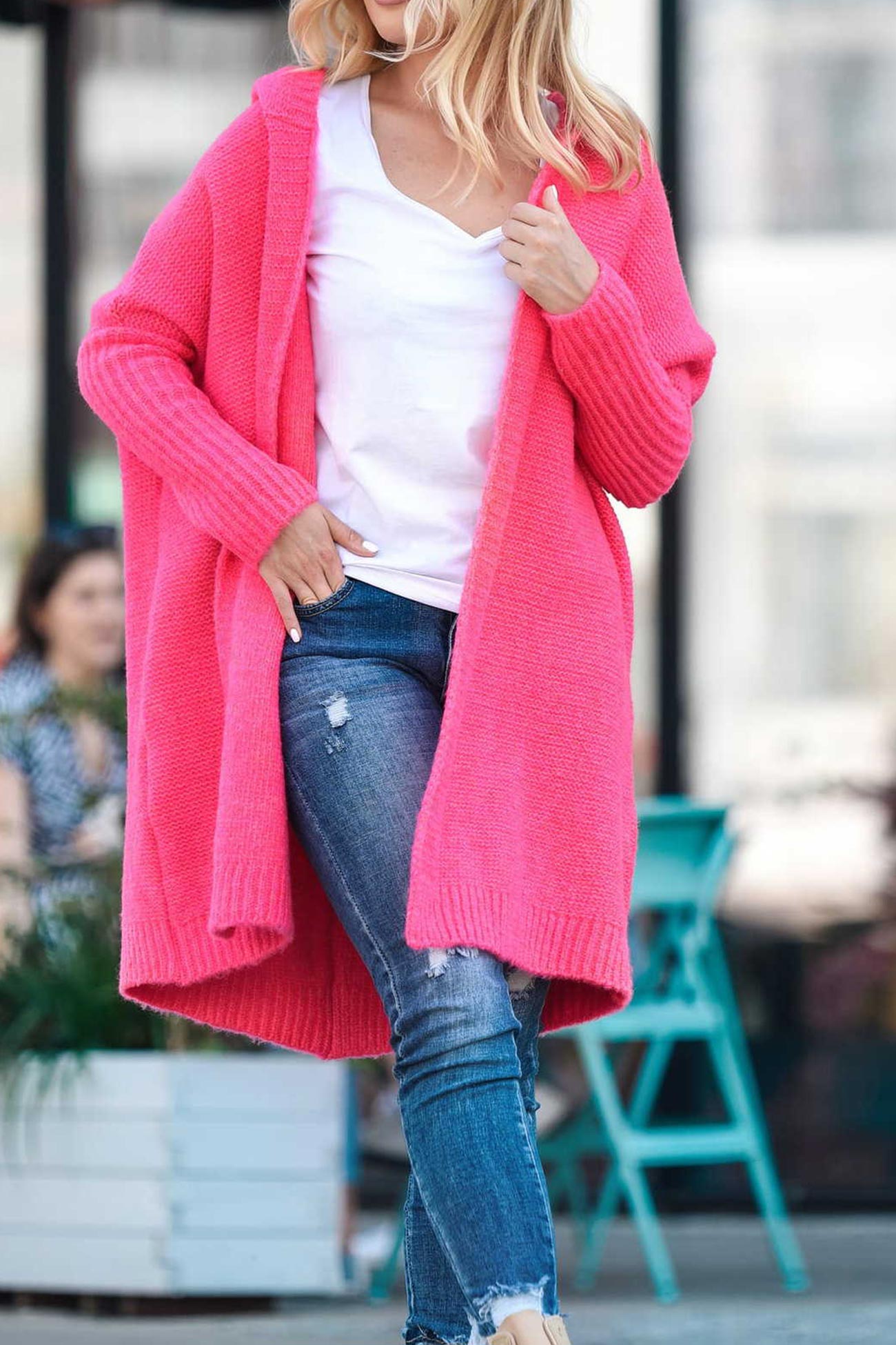 Damen Strickjacke Lässig und Modisch