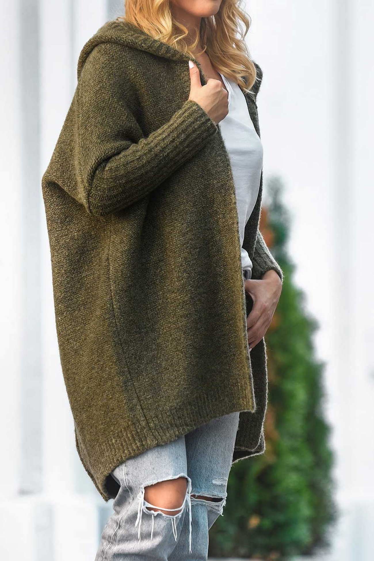 Damen Strickjacke Lässig und Modisch