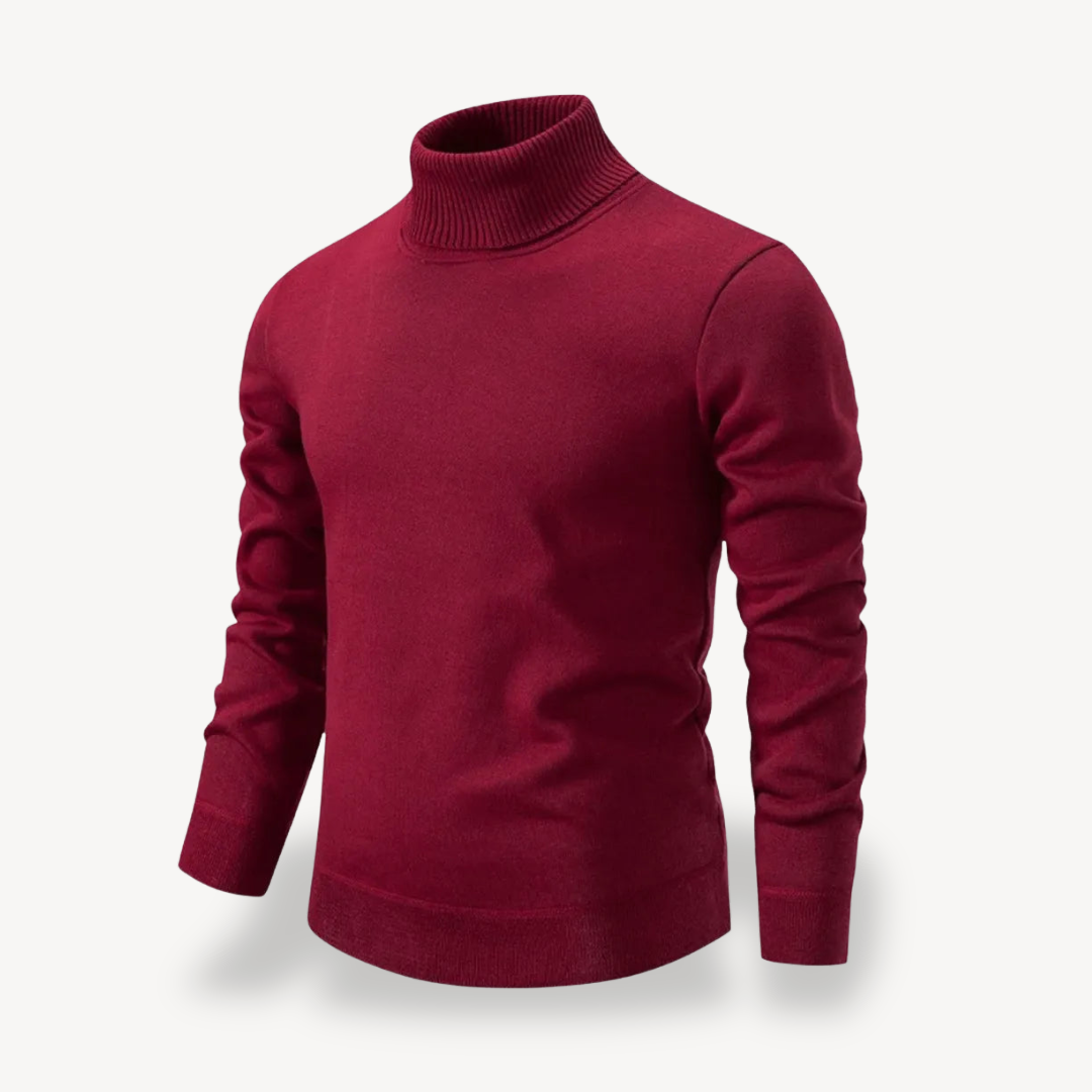 Solider Rollkragenpullover für Herren | Loravelle 0