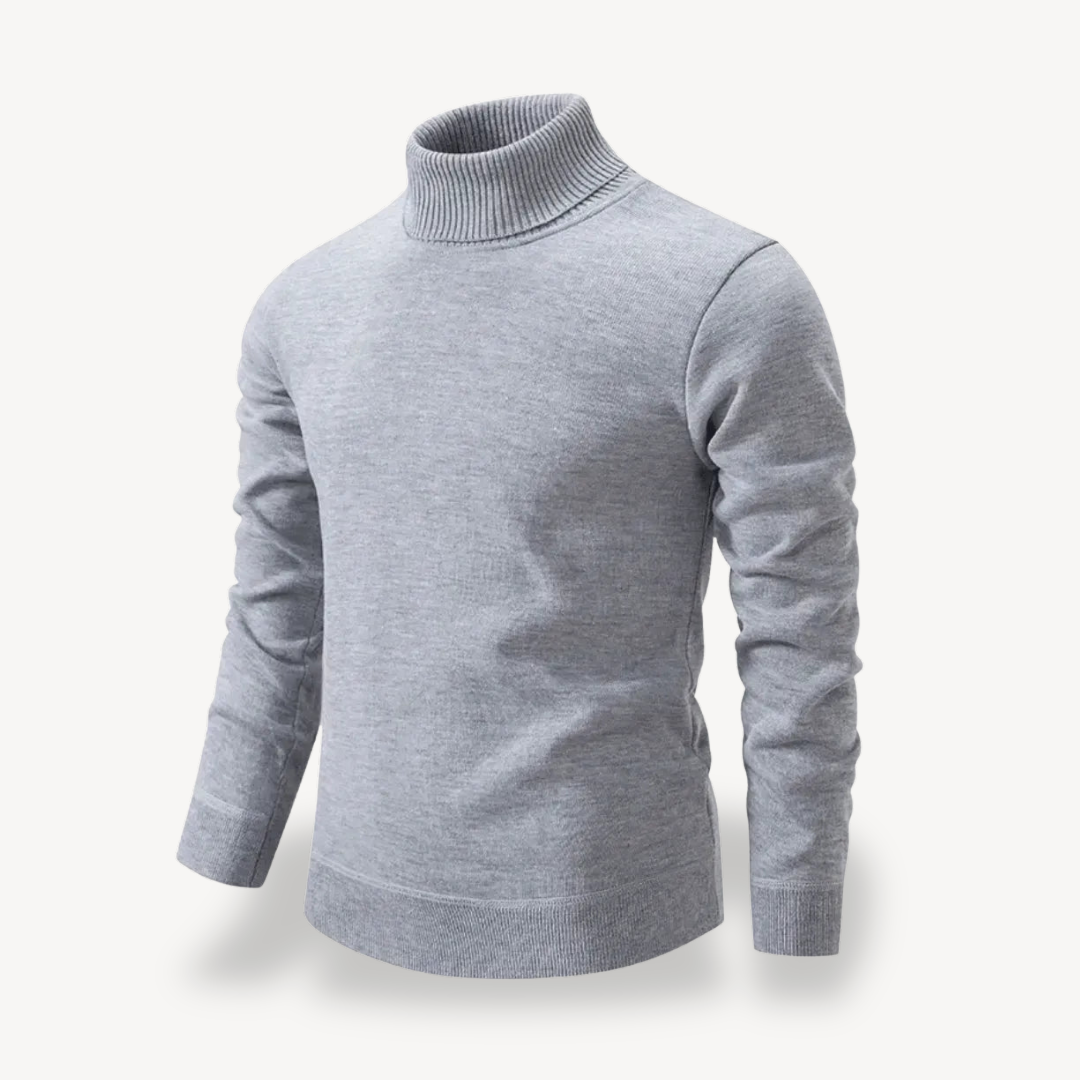 Solider Rollkragenpullover für Herren | Loravelle 2