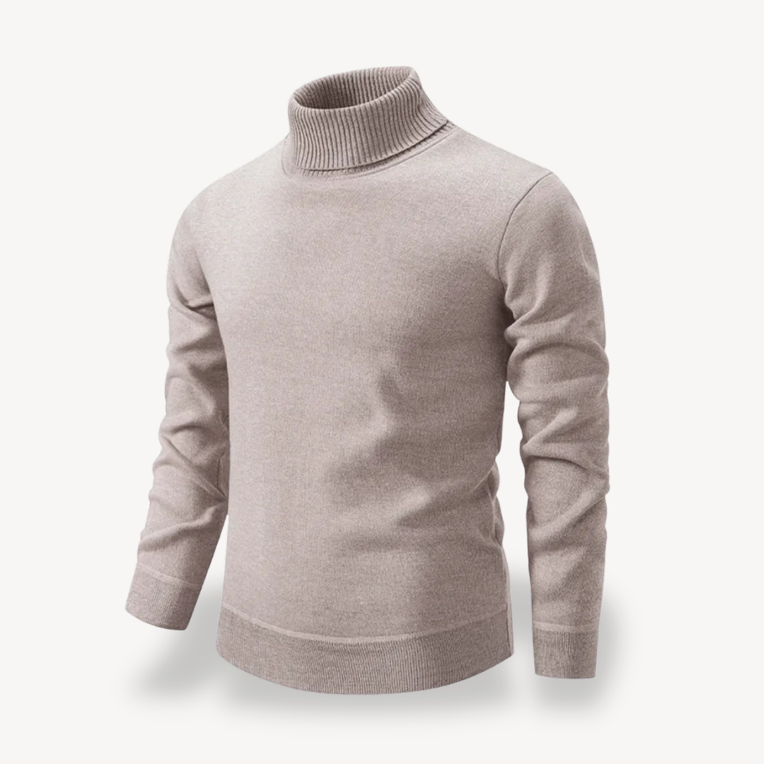 Solider Rollkragenpullover für Herren | Loravelle 3