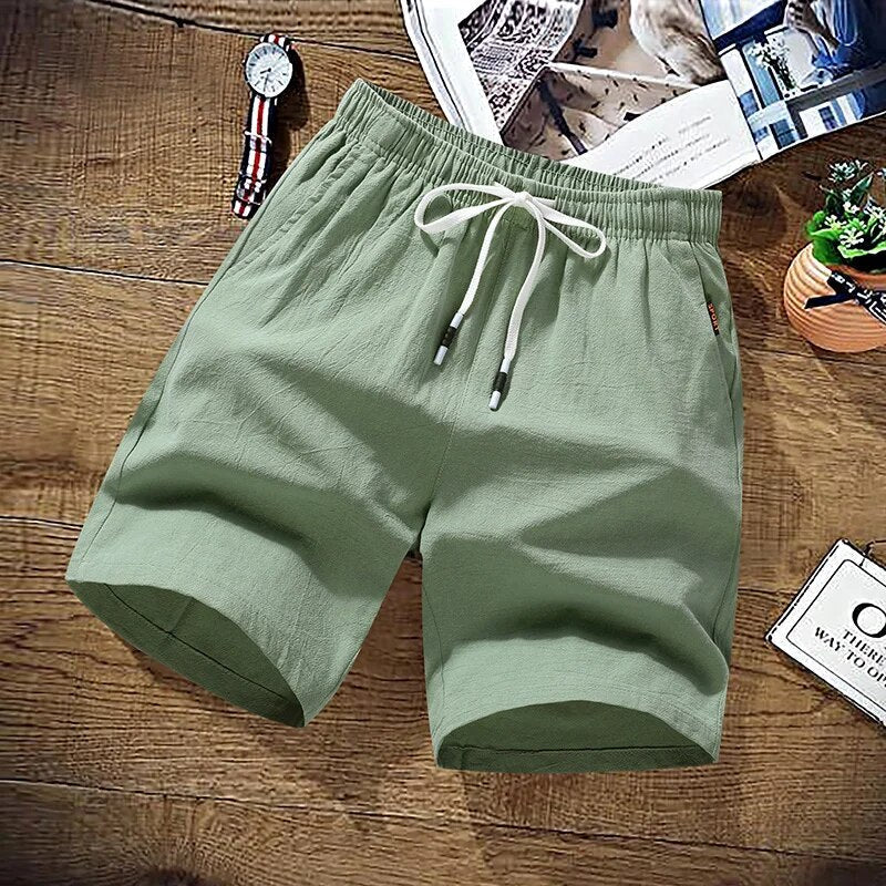 Herren-Shorts Sommer Kurz Elastisch Mit Kordelzug - BerlinGlamour