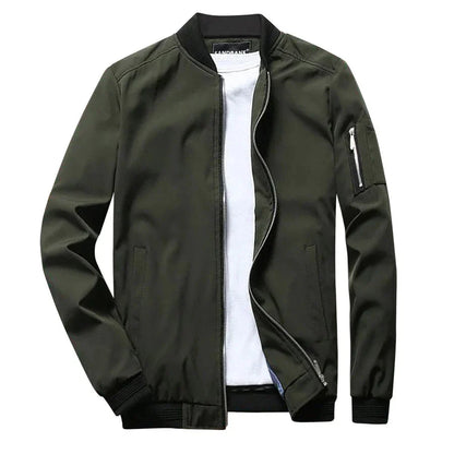 Sommerjacke | Reißverschluss | Dünn | Bomberjacke | Herrenjacke-Chaps Herrenmode