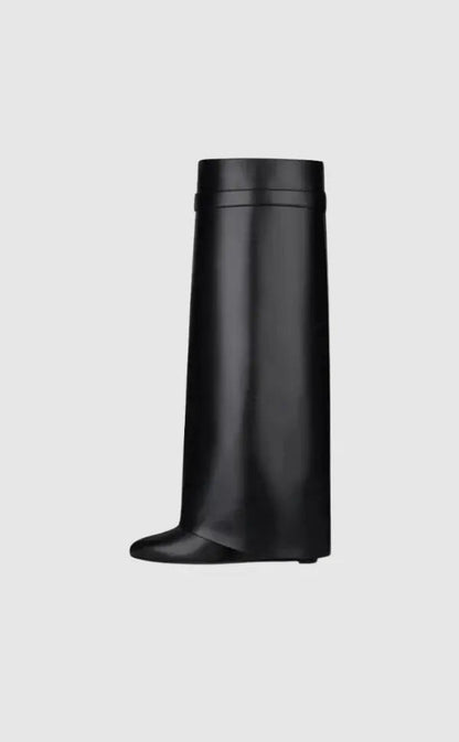 Vegane Stiefel Frauen Hochwertig Elegant Lederoptik - BerlinGlamour