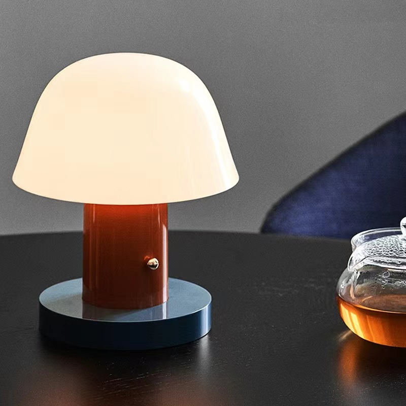 Moderne Pilz Tischlampe LED NatureGlow