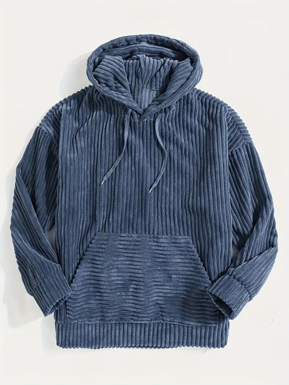 Herren Fleece Hoodie Große Größen Pullover Sweatjacke - BerlinGlamour