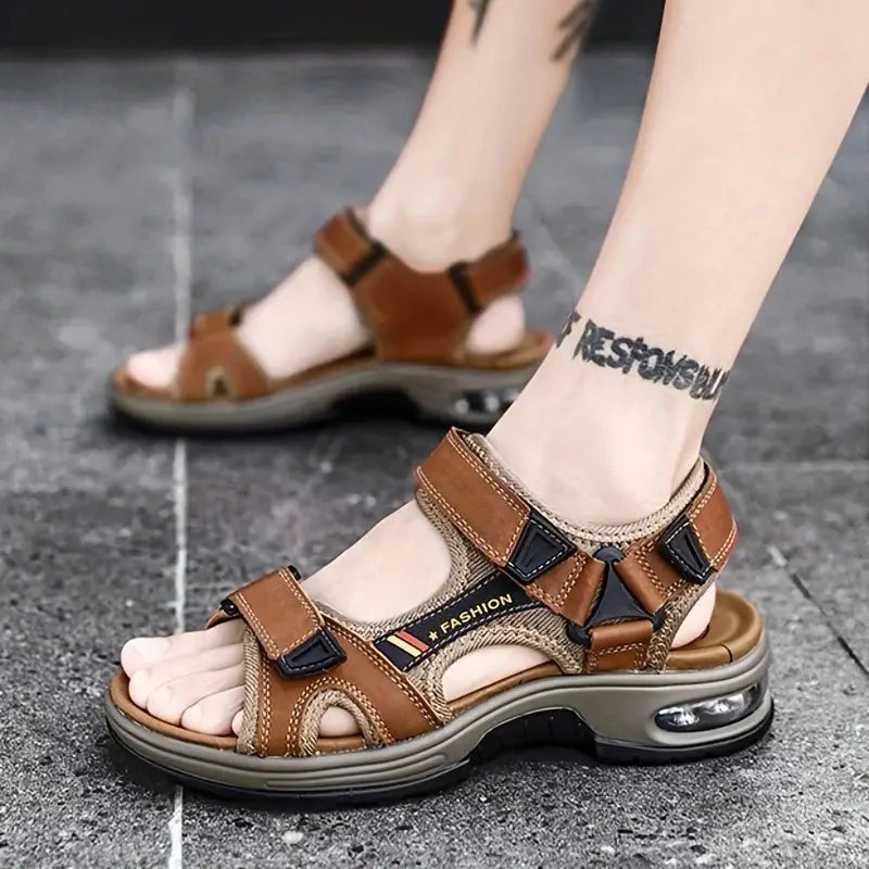 Sport-Sandalen | Ergonomisch | Fußgewölbeunterstützung | Orthopädische Sandalen | Herrenschuhe-Chaps Herrenmode