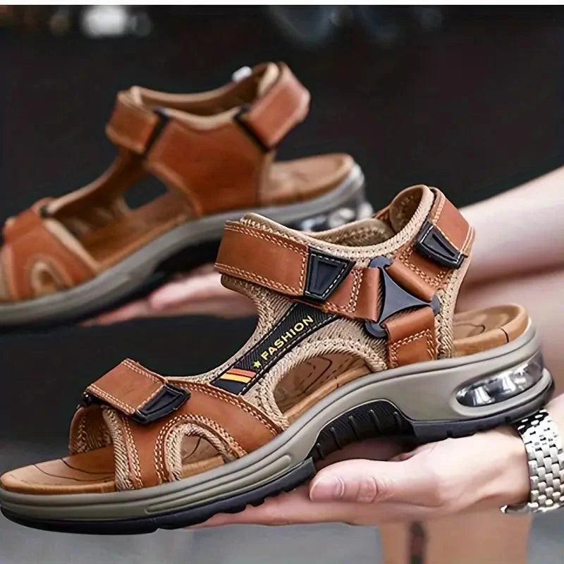 Orthopädische Sandalen Herren Ergonomisch Fußgewölbeunterstützung - BerlinGlamour