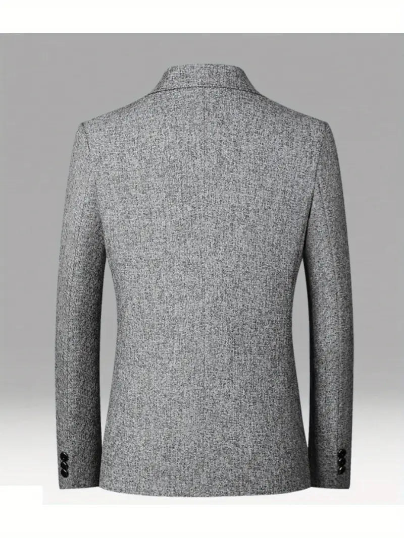 Herren Slim Fit Blazer Jacke Modern
