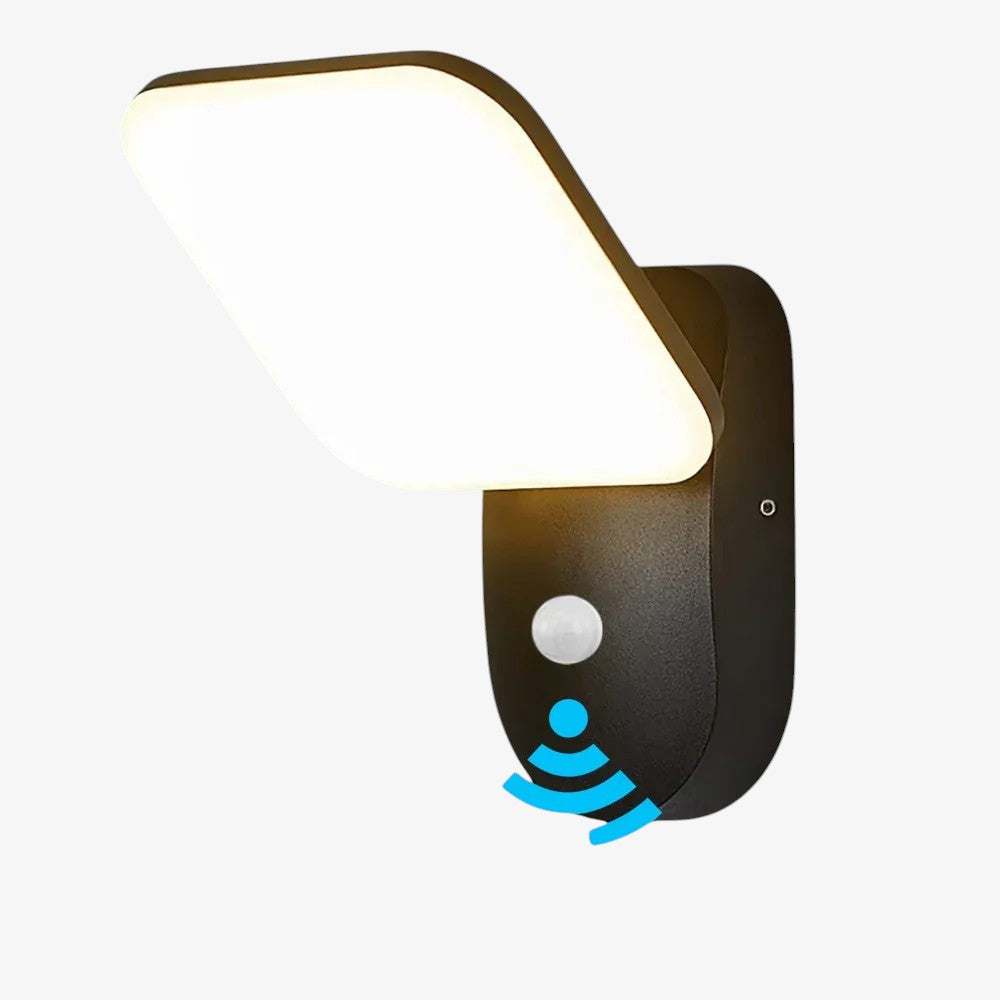 LED Außenleuchte mit Bewegungsmelder Dunkelsensor - BerlinGlamour