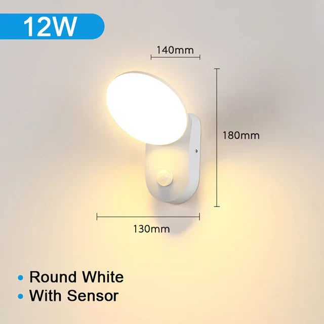 LED Außenleuchte mit Bewegungsmelder Dunkelsensor