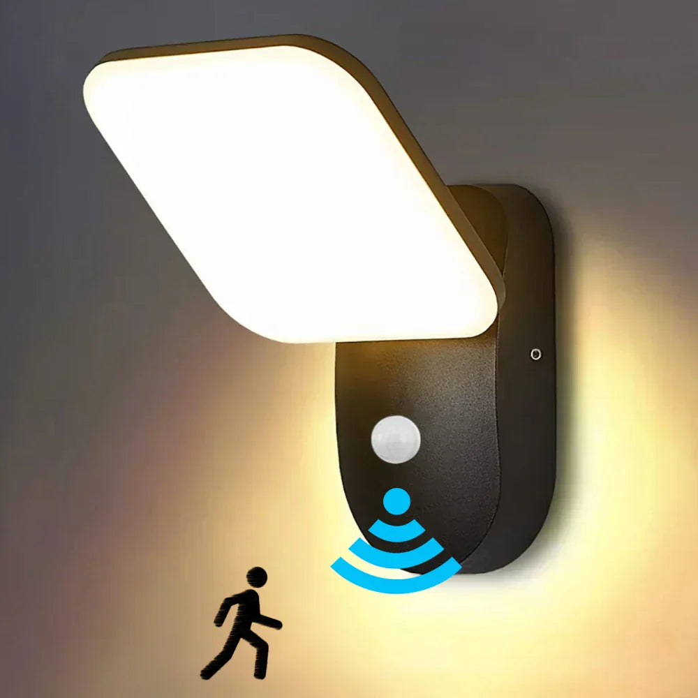LED Außenleuchte mit Bewegungsmelder Dunkelsensor