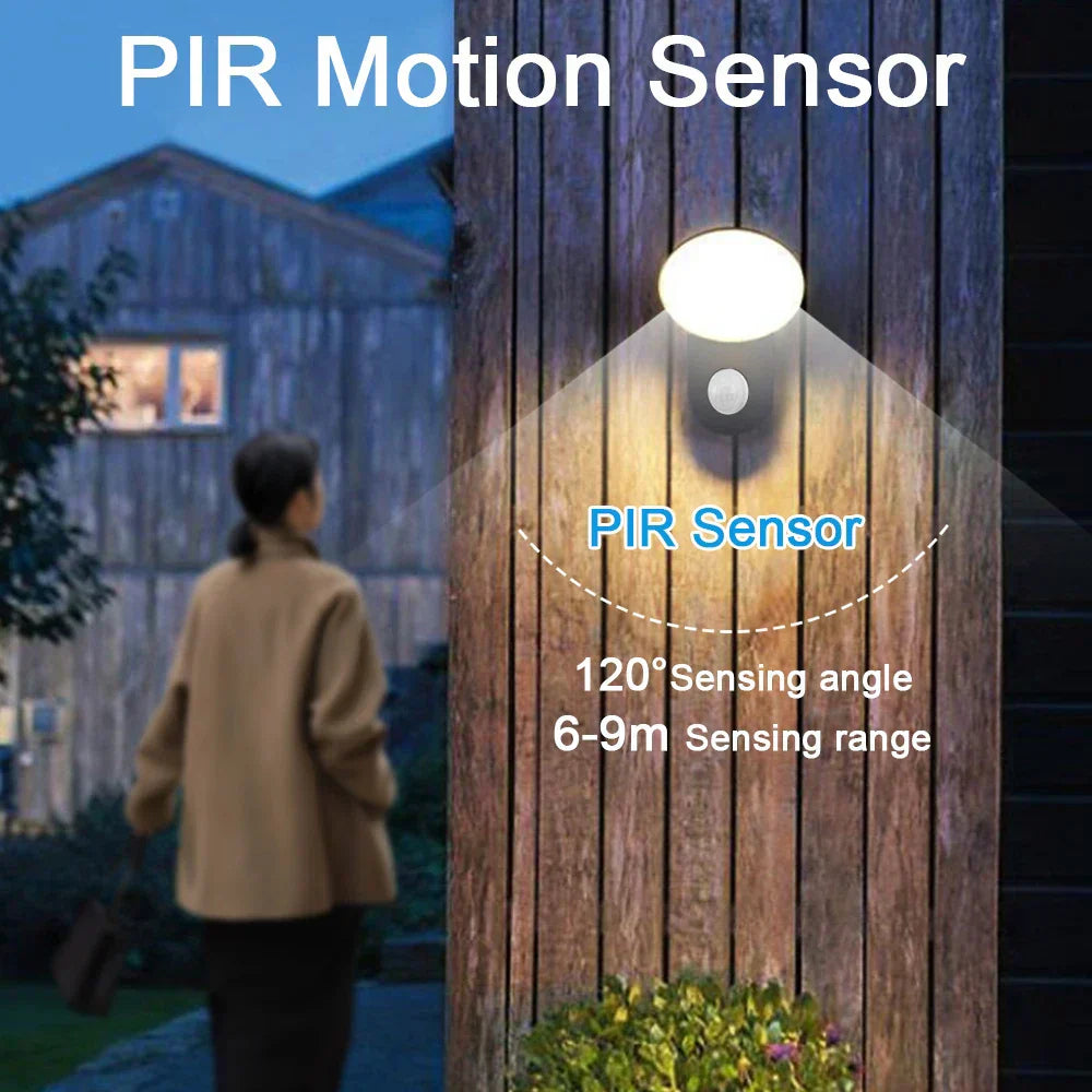 LED Außenleuchte mit Bewegungsmelder Dunkelsensor