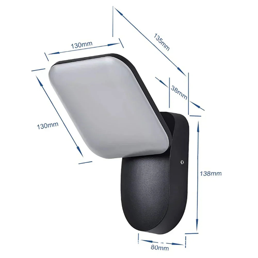 LED Außenleuchte mit Bewegungsmelder Dunkelsensor